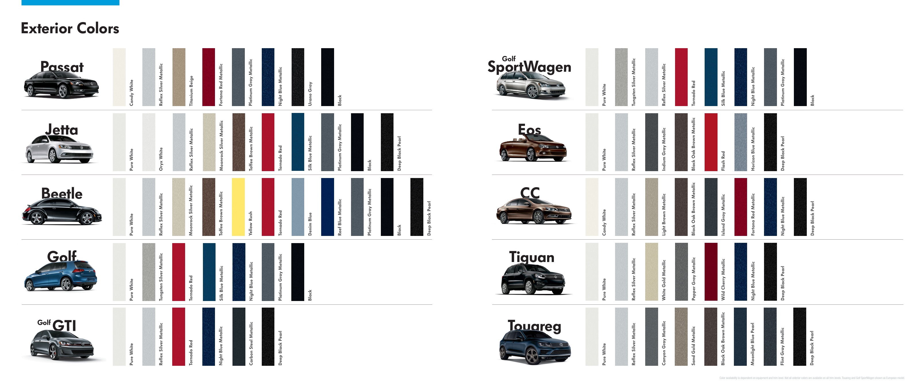 2015 VW Full-Line Brochure Page 9